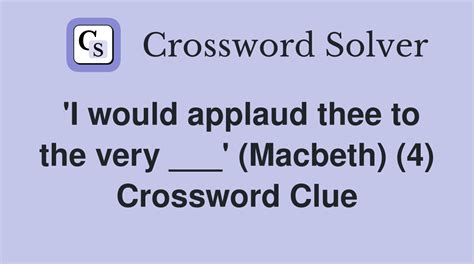 applauded crossword clue